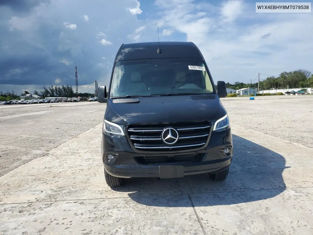 2022 Mercedes-Benz Sprinter 2500 VIN: W1X4EBHY8MT078538 Lot: 63651905