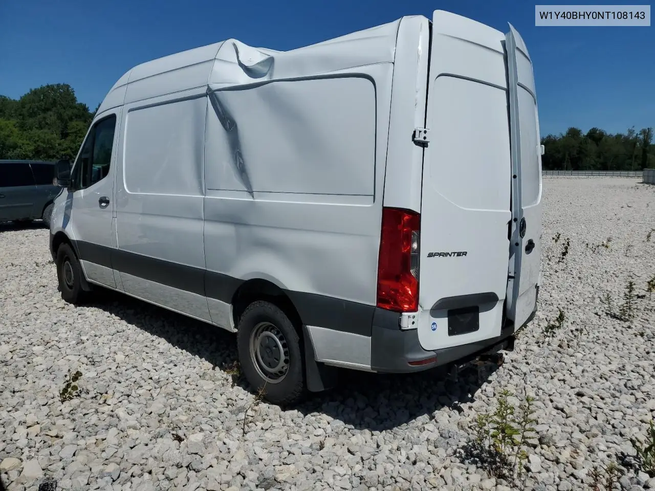 2022 Mercedes-Benz Sprinter 2500 VIN: W1Y40BHY0NT108143 Lot: 66089895