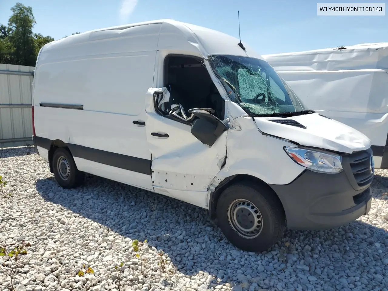 2022 Mercedes-Benz Sprinter 2500 VIN: W1Y40BHY0NT108143 Lot: 66089895