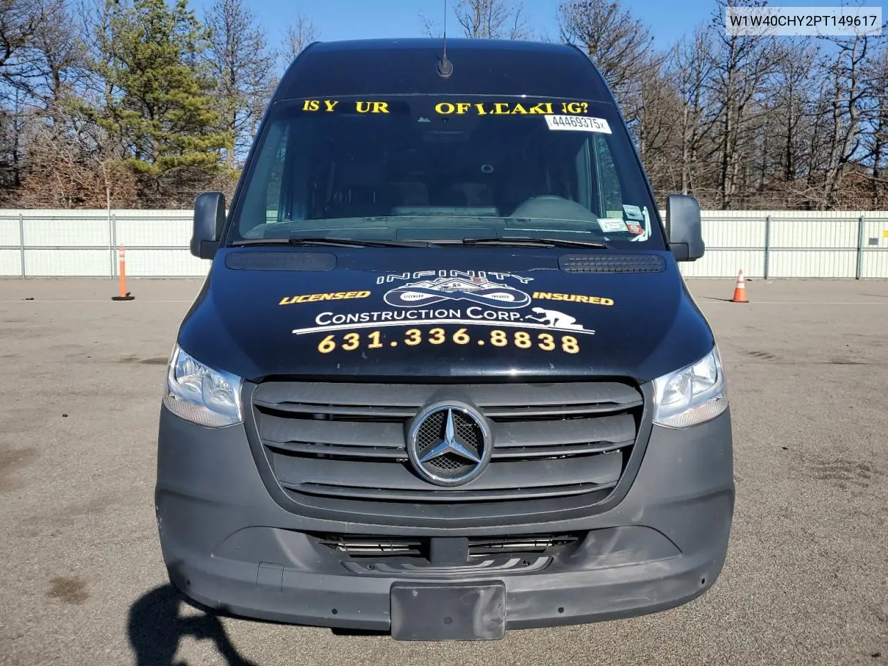 2023 Mercedes-Benz Sprinter 2500 VIN: W1W40CHY2PT149617 Lot: 44469375