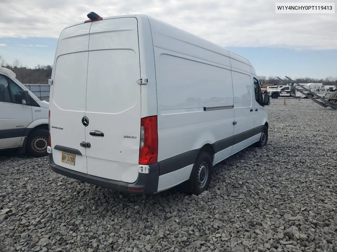 2023 Mercedes-Benz Sprinter 2500 VIN: W1Y4NCHY0PT119413 Lot: 47442575