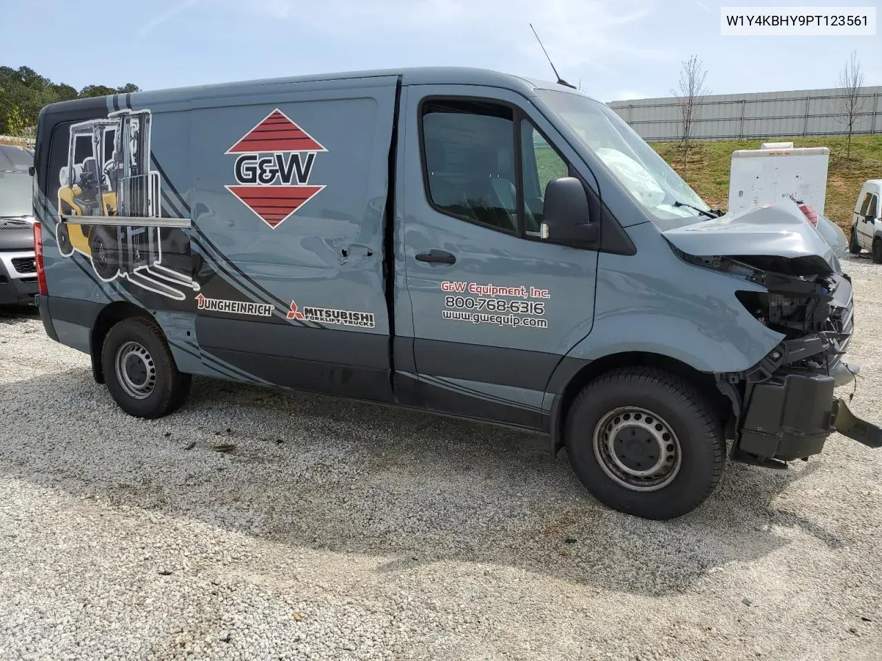 2023 Mercedes-Benz Sprinter 2500 VIN: W1Y4KBHY9PT123561 Lot: 51085065