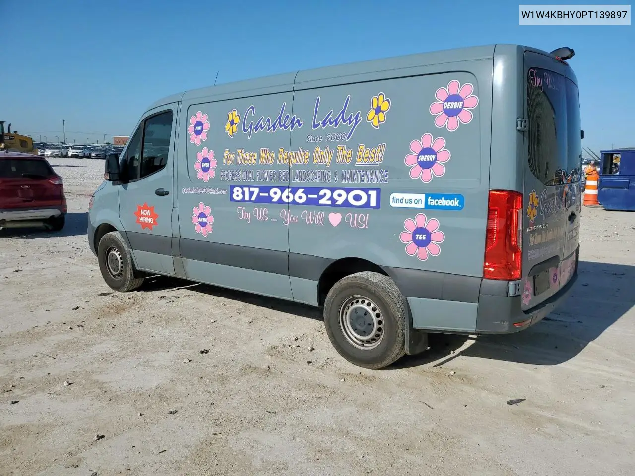 2023 Mercedes-Benz Sprinter 2500 VIN: W1W4KBHY0PT139897 Lot: 52531365