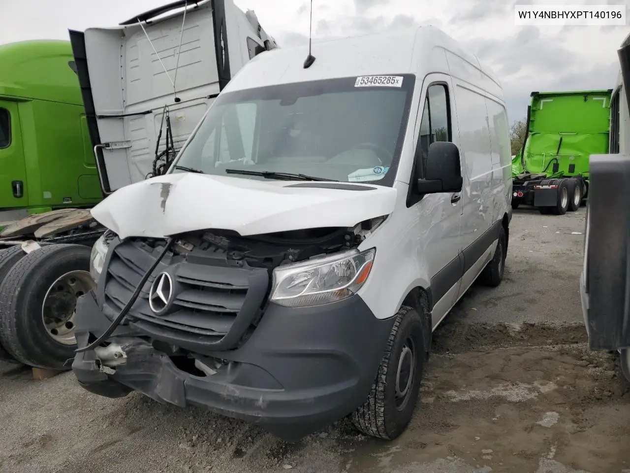 2023 Mercedes-Benz Sprinter 2500 VIN: W1Y4NBHYXPT140196 Lot: 53465285