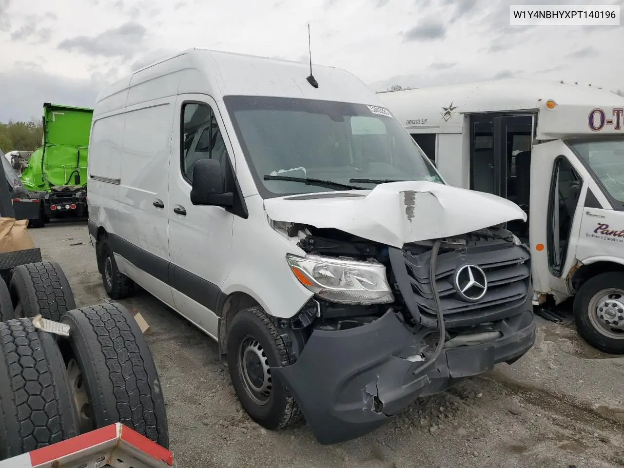 2023 Mercedes-Benz Sprinter 2500 VIN: W1Y4NBHYXPT140196 Lot: 53465285