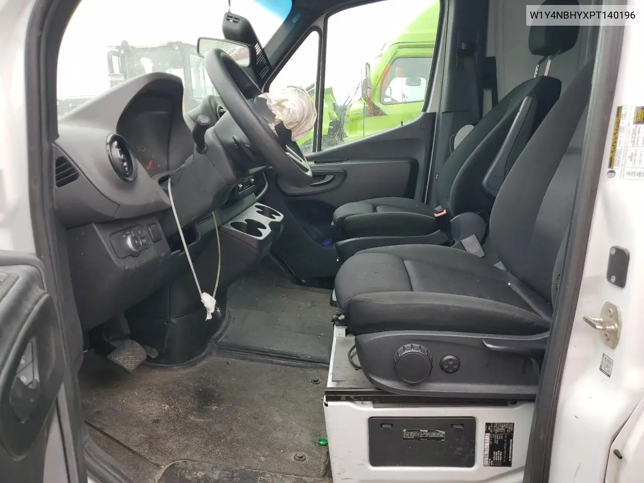 2023 Mercedes-Benz Sprinter 2500 VIN: W1Y4NBHYXPT140196 Lot: 53465285