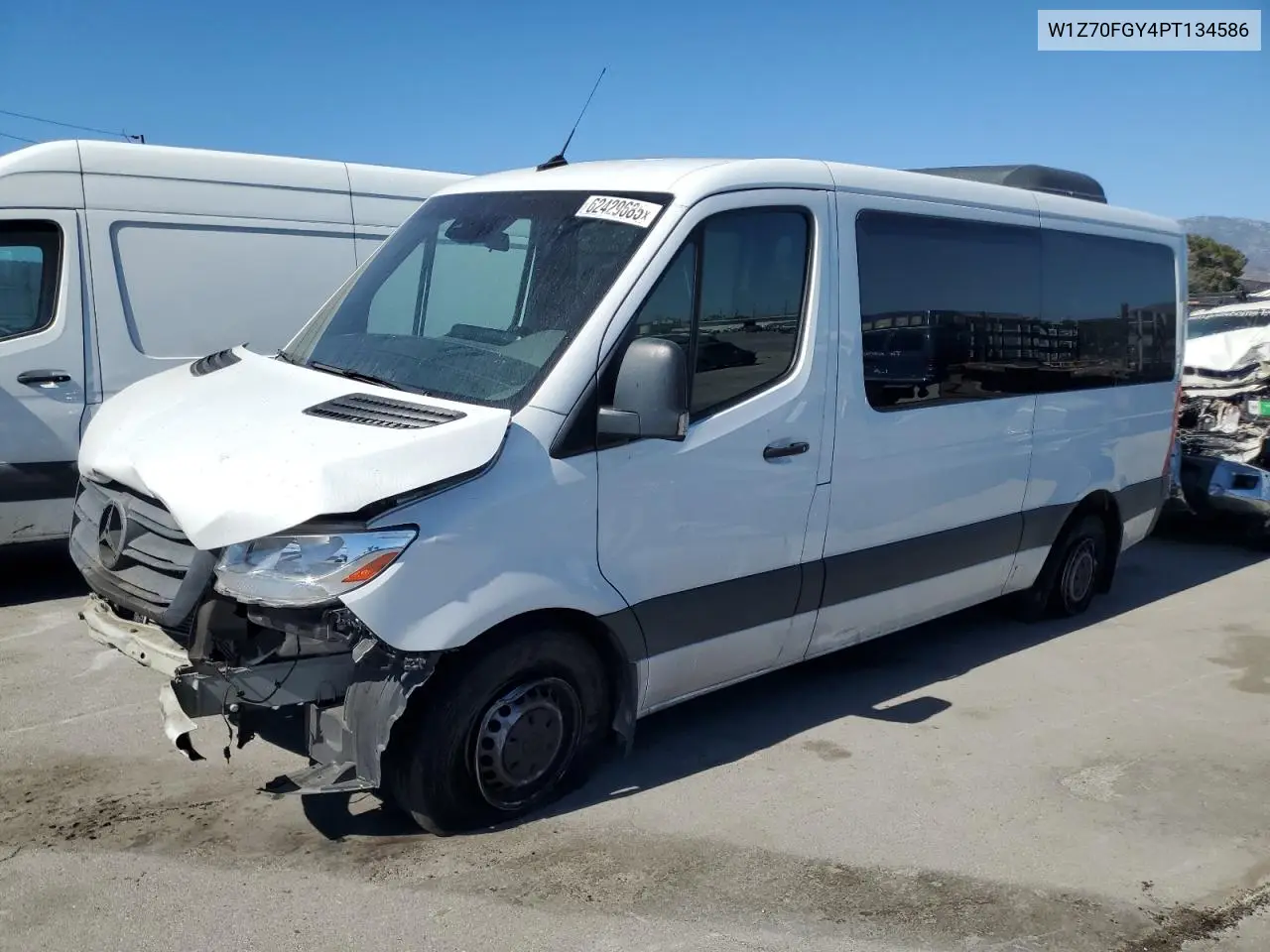 2023 Mercedes-Benz Sprinter 1500 VIN: W1Z70FGY4PT134586 Lot: 62429685