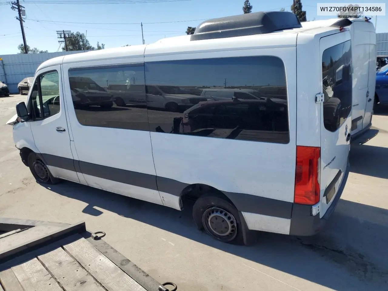 2023 Mercedes-Benz Sprinter 1500 VIN: W1Z70FGY4PT134586 Lot: 62429685