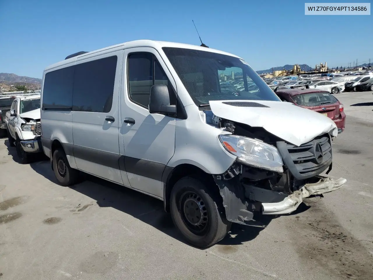 2023 Mercedes-Benz Sprinter 1500 VIN: W1Z70FGY4PT134586 Lot: 62429685