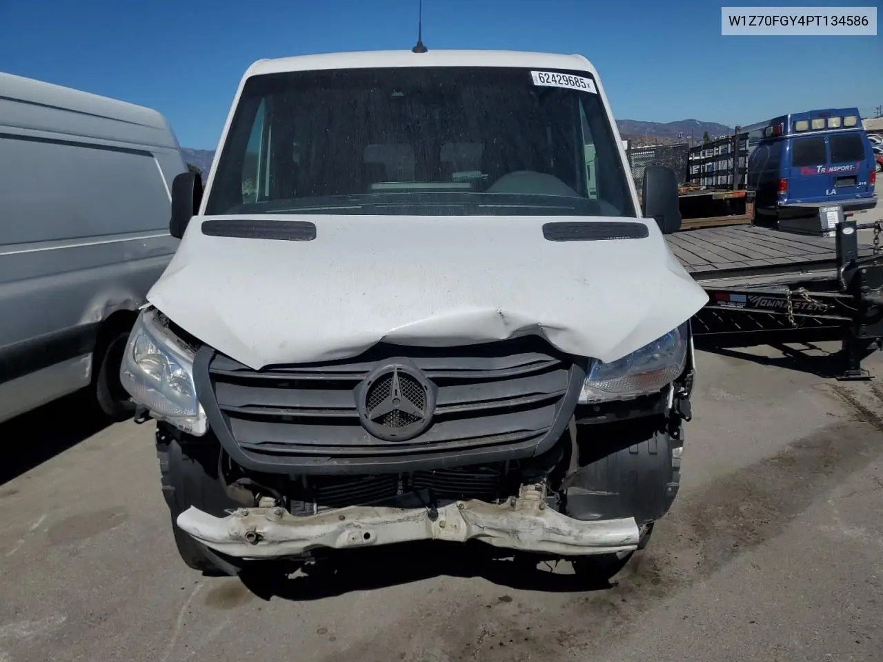 2023 Mercedes-Benz Sprinter 1500 VIN: W1Z70FGY4PT134586 Lot: 62429685
