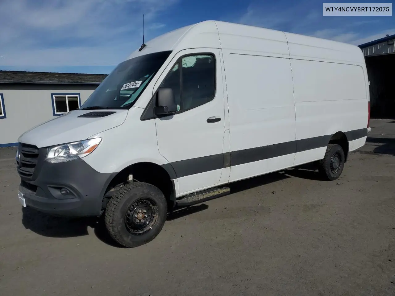 2024 Mercedes Benz Sprinter Delivery Van VIN: W1Y4NCVY8RT172075 Lot: 46127455