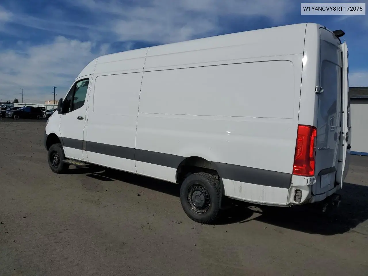 2024 Mercedes Benz Sprinter Delivery Van VIN: W1Y4NCVY8RT172075 Lot: 46127455