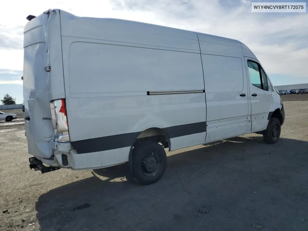 2024 Mercedes Benz Sprinter Delivery Van VIN: W1Y4NCVY8RT172075 Lot: 46127455