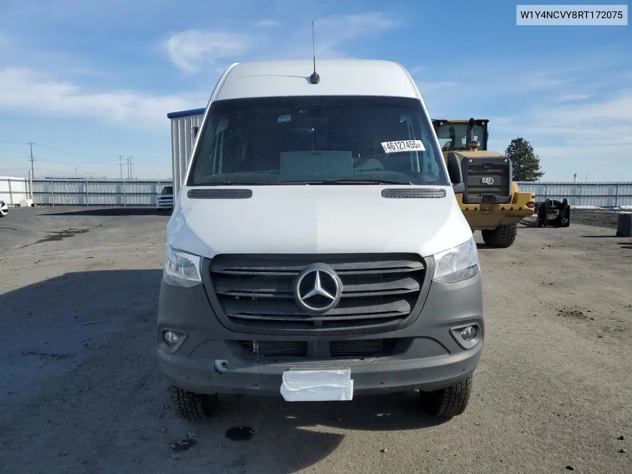 2024 Mercedes Benz Sprinter Delivery Van VIN: W1Y4NCVY8RT172075 Lot: 46127455