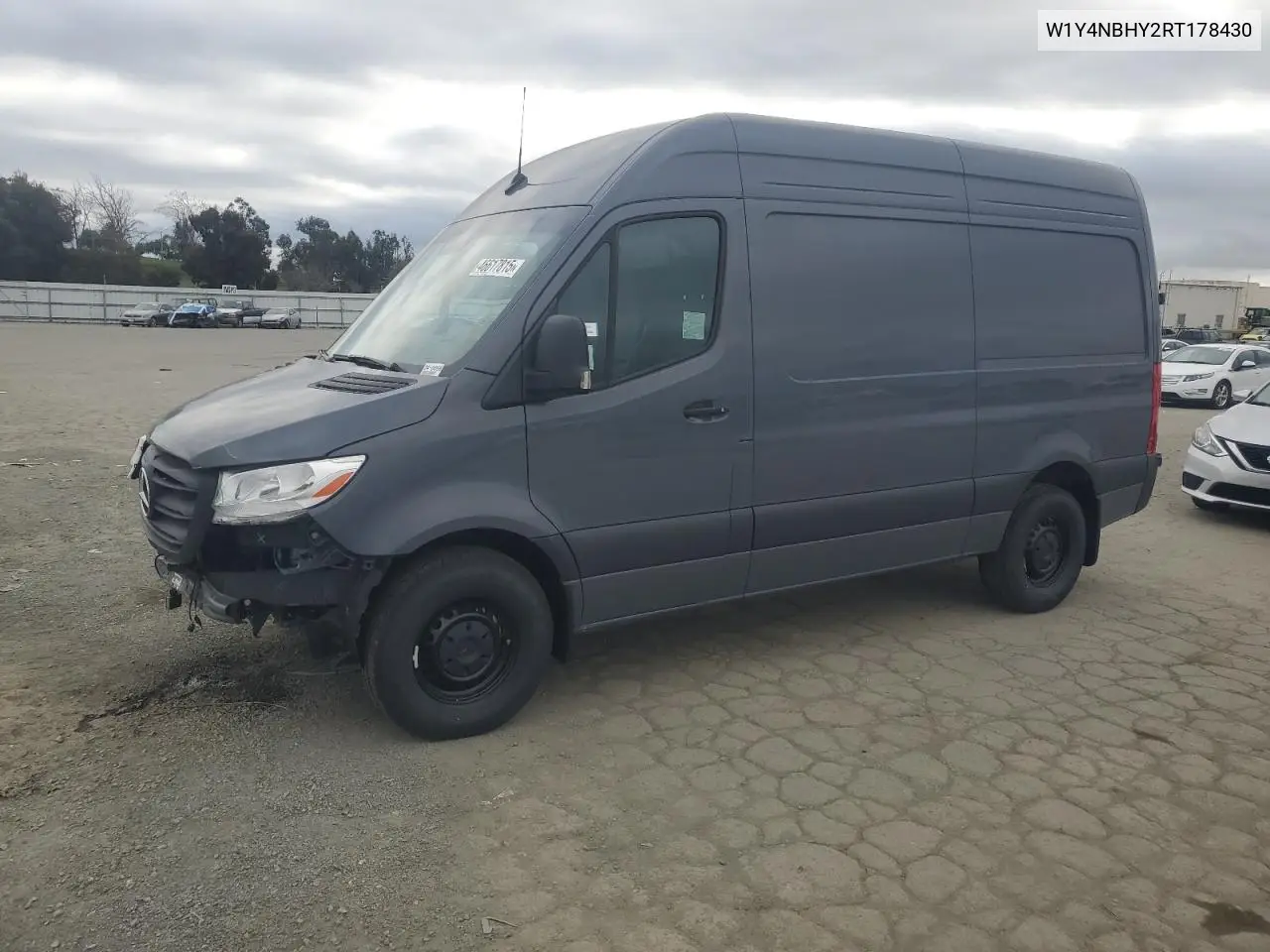 2024 Mercedes-Benz Sprinter 2500 VIN: W1Y4NBHY2RT178430 Lot: 46617815
