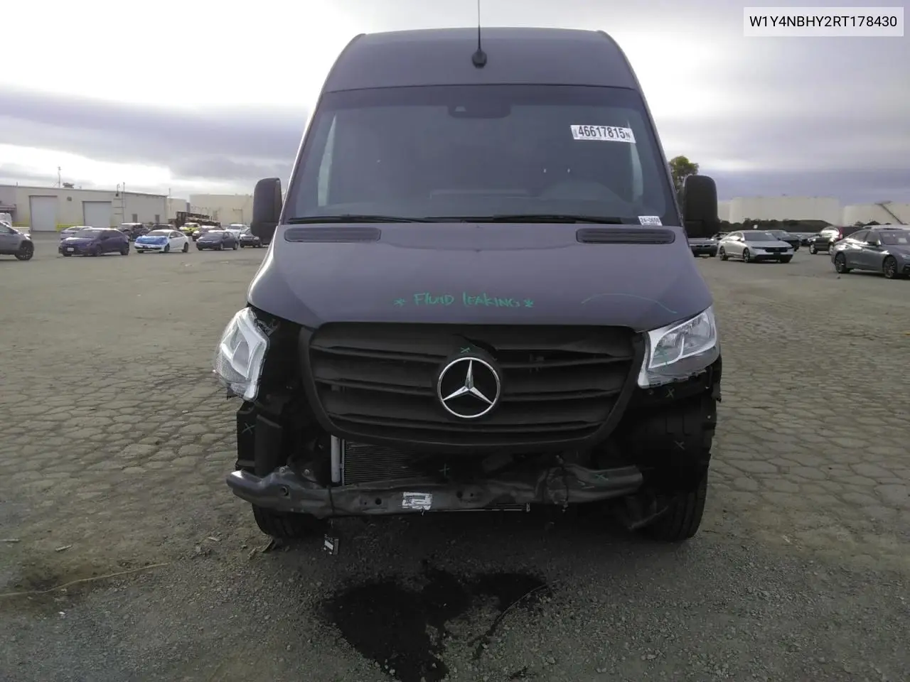 2024 Mercedes-Benz Sprinter 2500 VIN: W1Y4NBHY2RT178430 Lot: 46617815