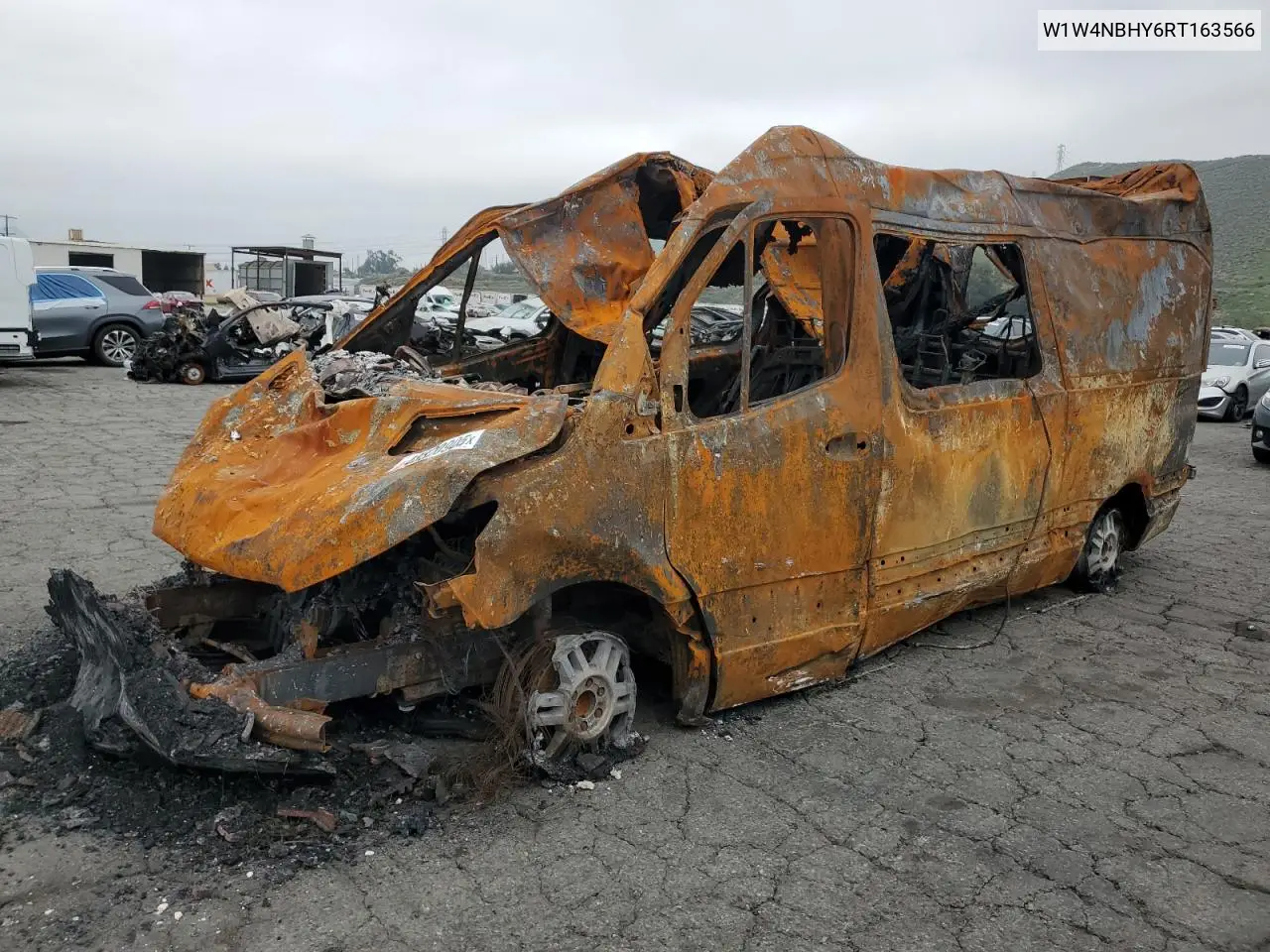 2024 Mercedes-Benz Sprinter 2500 VIN: W1W4NBHY6RT163566 Lot: 48320905