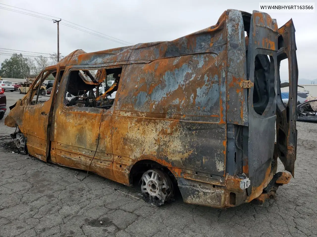 2024 Mercedes-Benz Sprinter 2500 VIN: W1W4NBHY6RT163566 Lot: 48320905