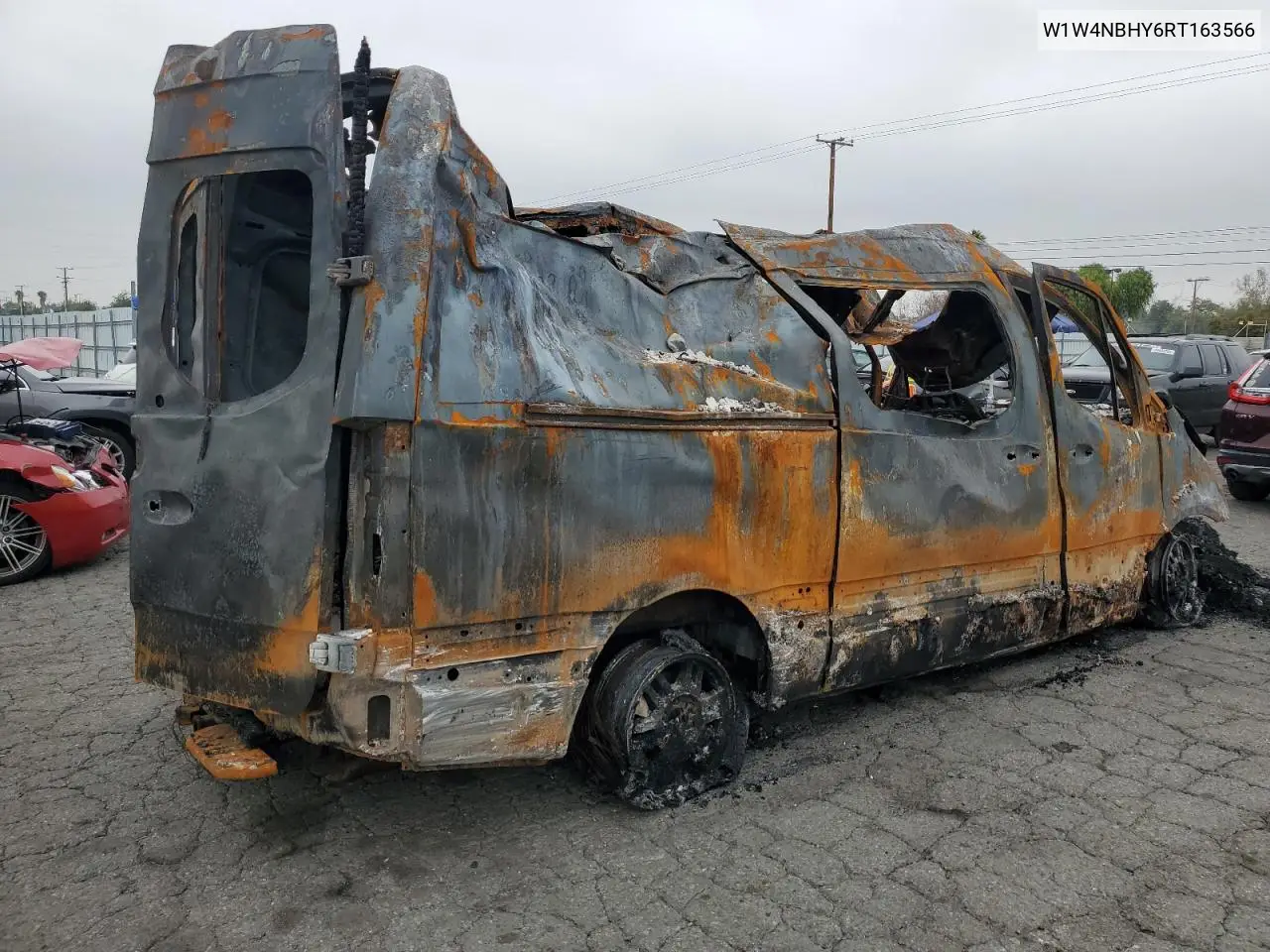 2024 Mercedes-Benz Sprinter 2500 VIN: W1W4NBHY6RT163566 Lot: 48320905