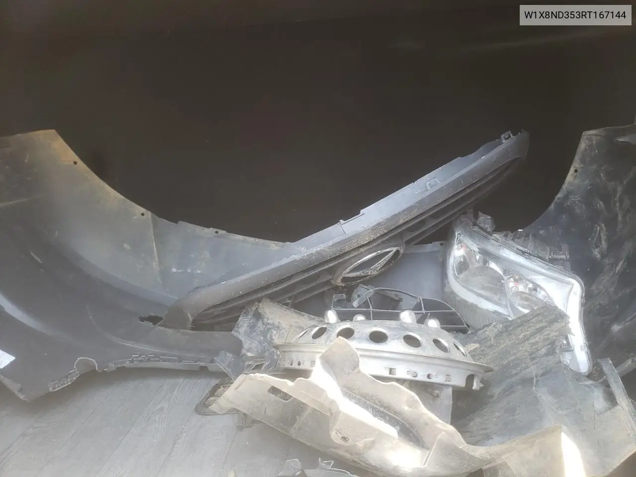 2024 Mercedes-Benz Sprinter 3500 VIN: W1X8ND353RT167144 Lot: 52417495