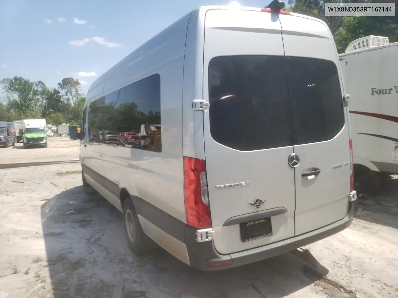 2024 Mercedes-Benz Sprinter 3500 VIN: W1X8ND353RT167144 Lot: 52417495