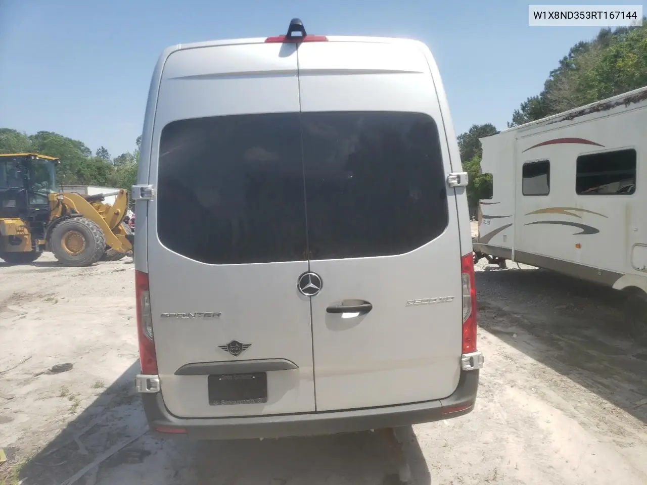 2024 Mercedes-Benz Sprinter 3500 VIN: W1X8ND353RT167144 Lot: 52417495