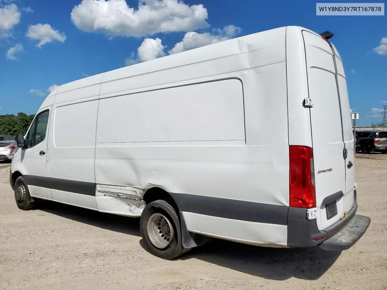 2024 Mercedes-Benz Sprinter 3500 VIN: W1Y8ND3Y7RT167878 Lot: 62490495
