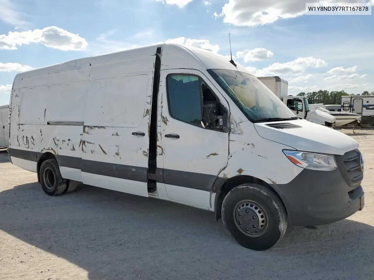 2024 Mercedes-Benz Sprinter 3500 VIN: W1Y8ND3Y7RT167878 Lot: 62490495