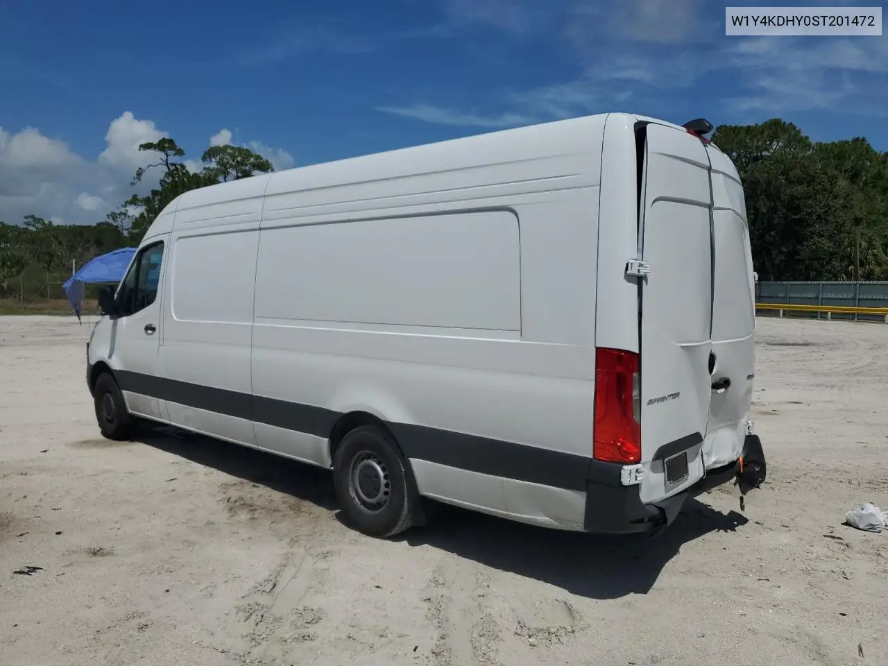 2025 Mercedes-Benz Sprinter 2500 VIN: W1Y4KDHY0ST201472 Lot: 65543395