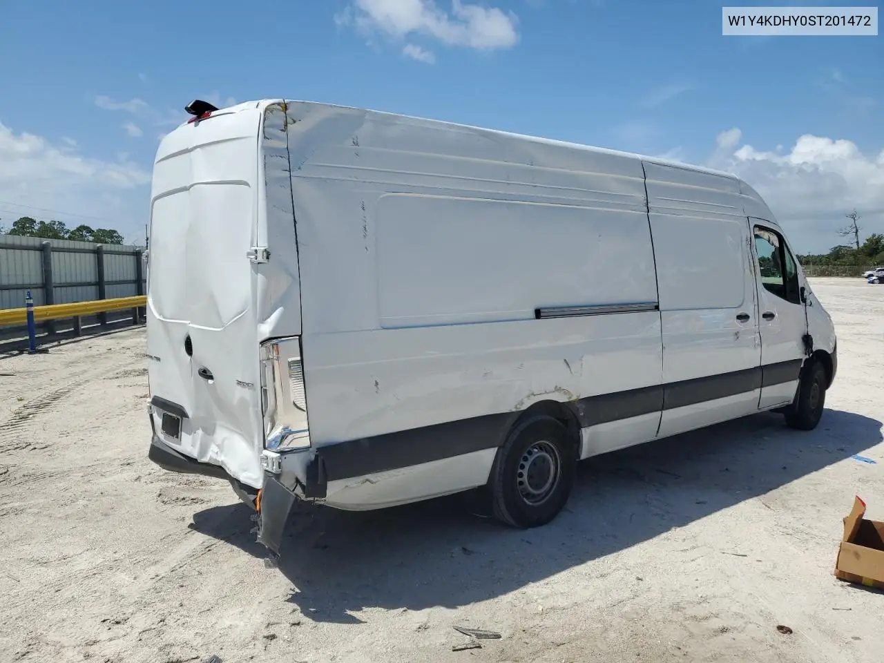 2025 Mercedes-Benz Sprinter 2500 VIN: W1Y4KDHY0ST201472 Lot: 65543395