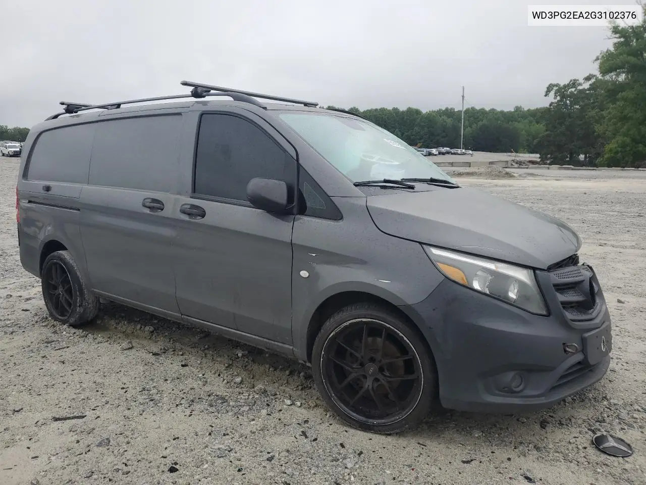2016 Mercedes-Benz Metris VIN: WD3PG2EA2G3102376 Lot: 58101085