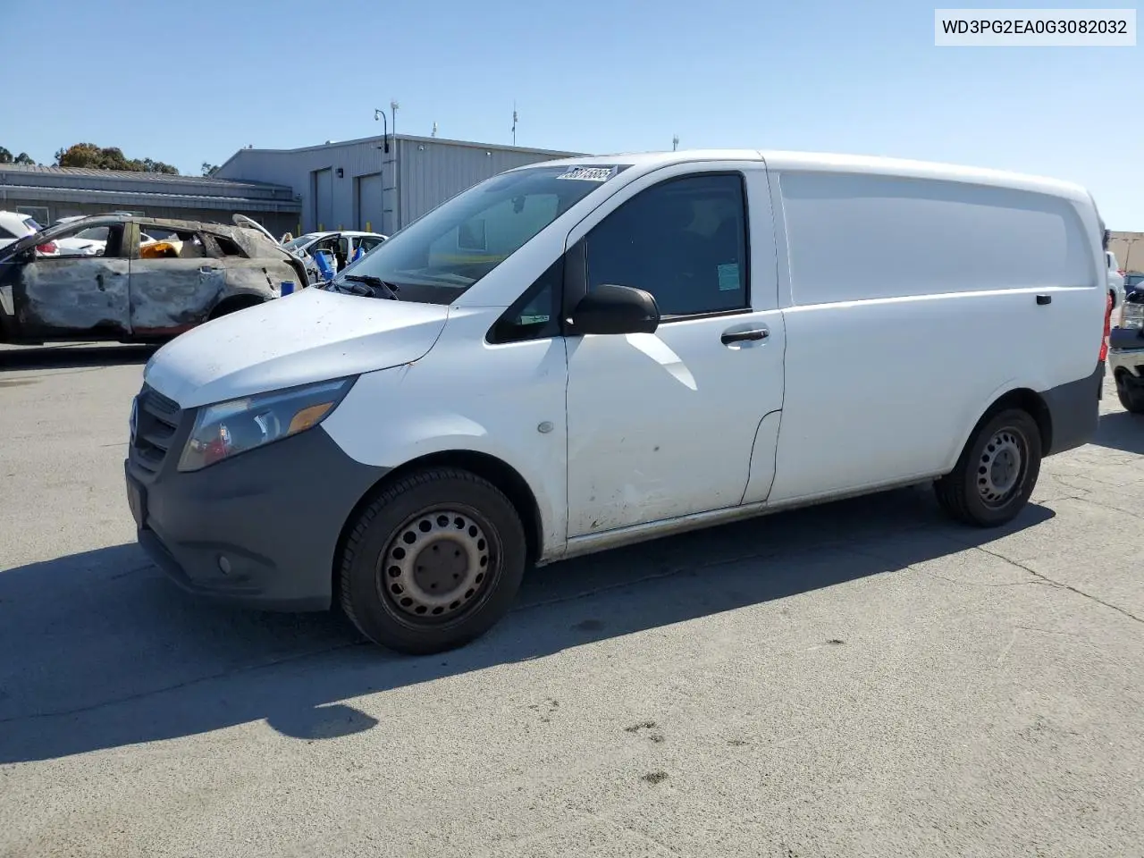 2016 Mercedes-Benz Metris VIN: WD3PG2EA0G3082032 Lot: 58815885