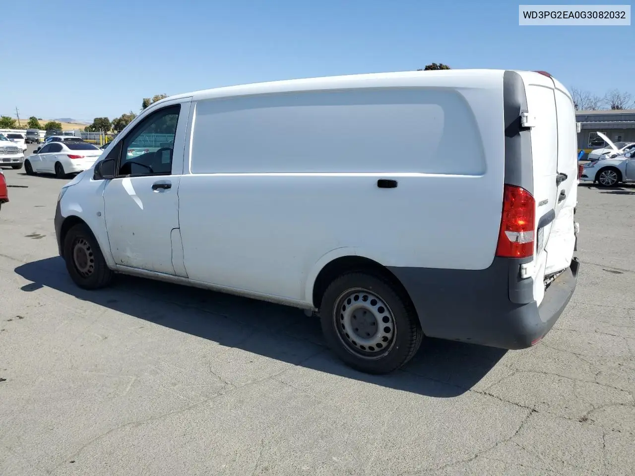 2016 Mercedes-Benz Metris VIN: WD3PG2EA0G3082032 Lot: 58815885