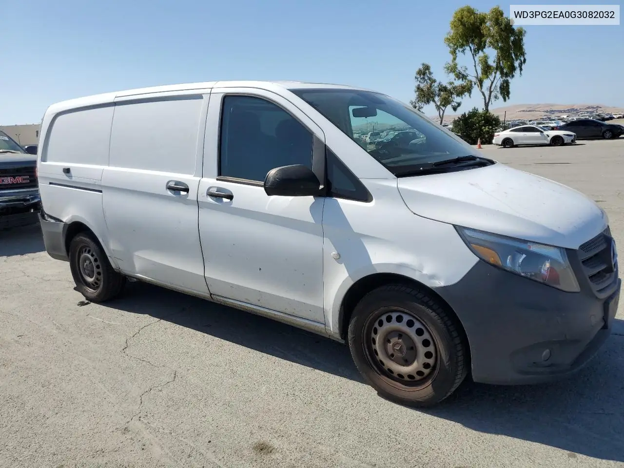 2016 Mercedes-Benz Metris VIN: WD3PG2EA0G3082032 Lot: 58815885
