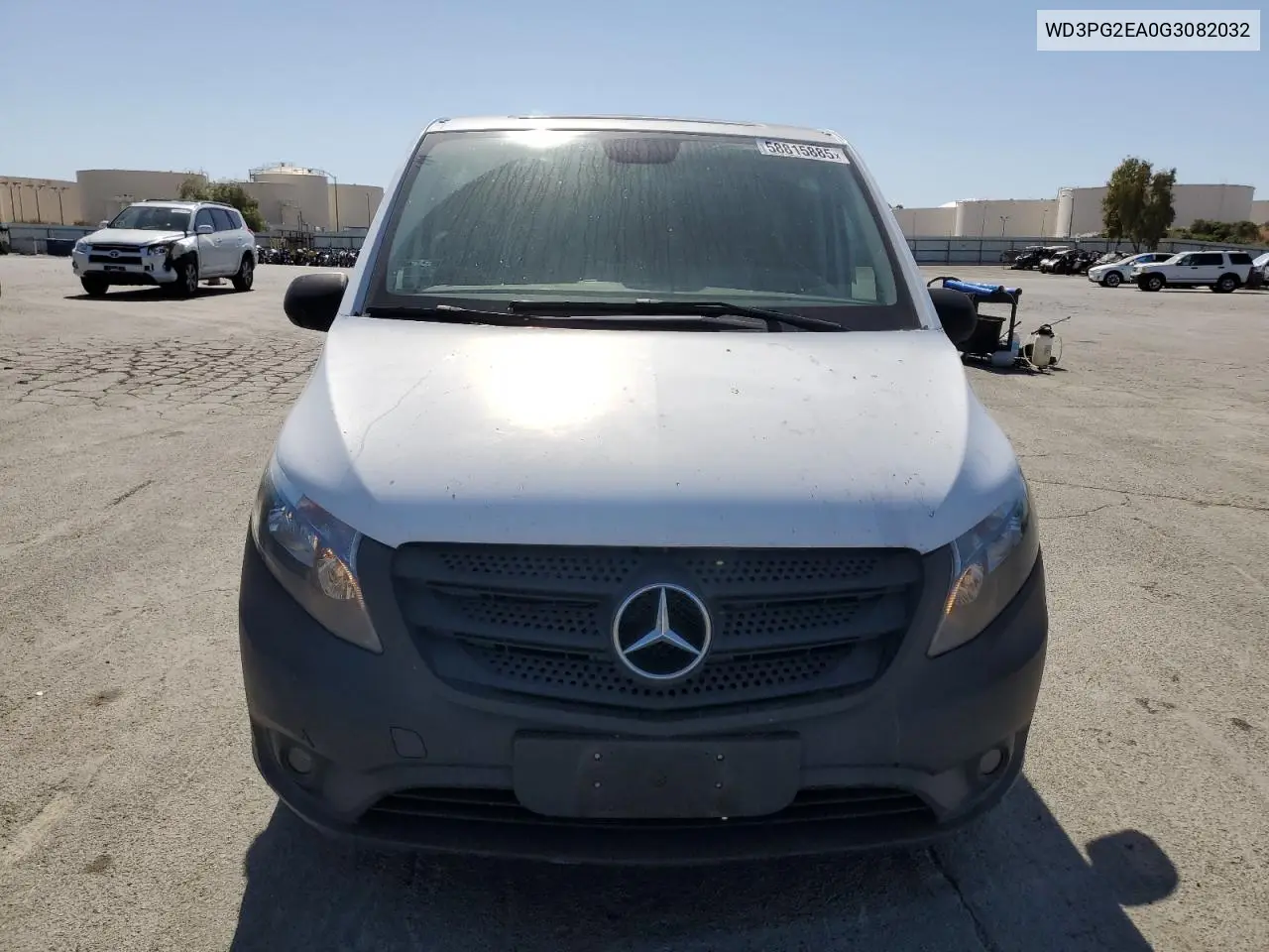 2016 Mercedes-Benz Metris VIN: WD3PG2EA0G3082032 Lot: 58815885