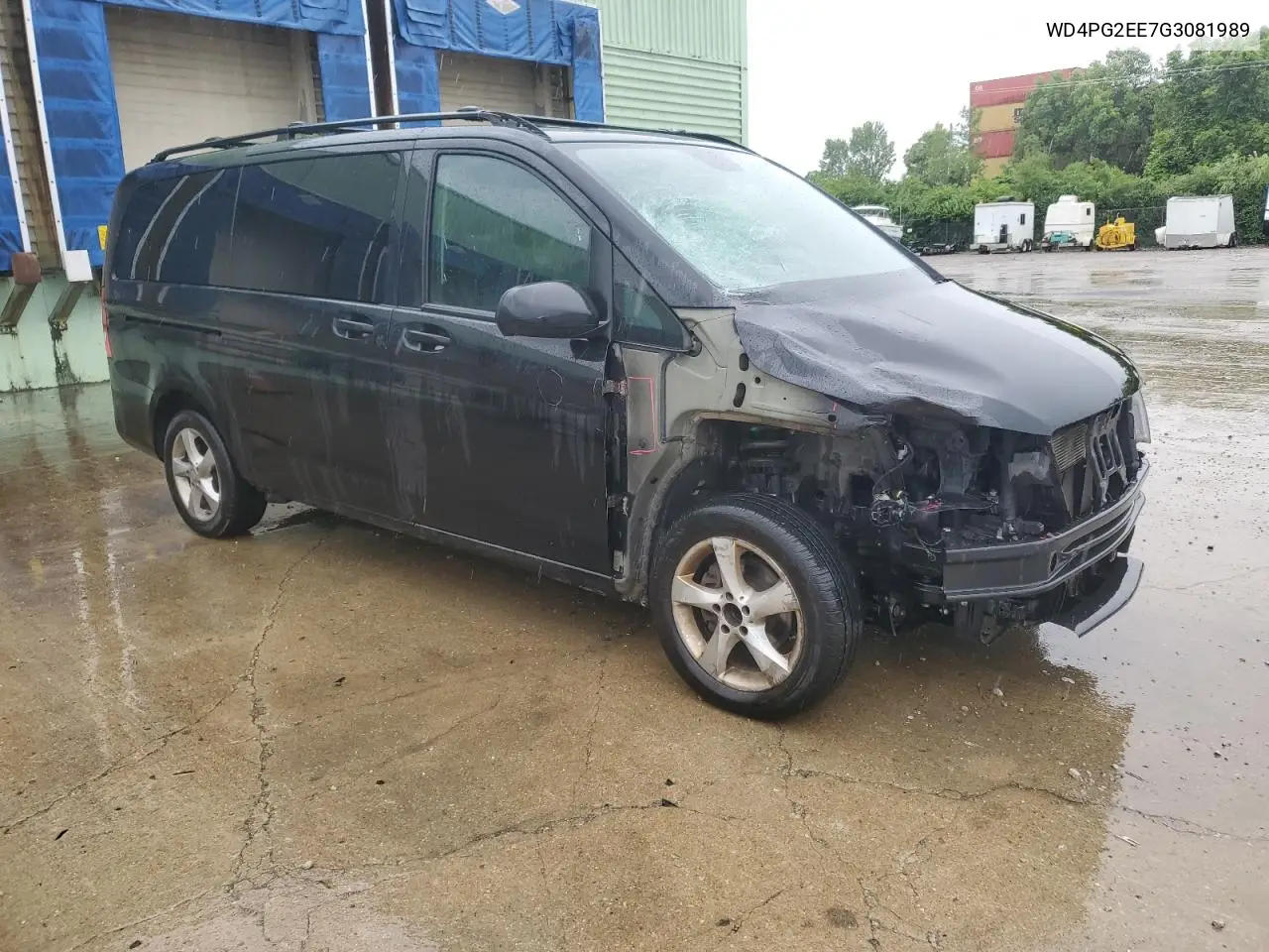 2016 Mercedes-Benz Metris VIN: WD4PG2EE7G3081989 Lot: 59225835