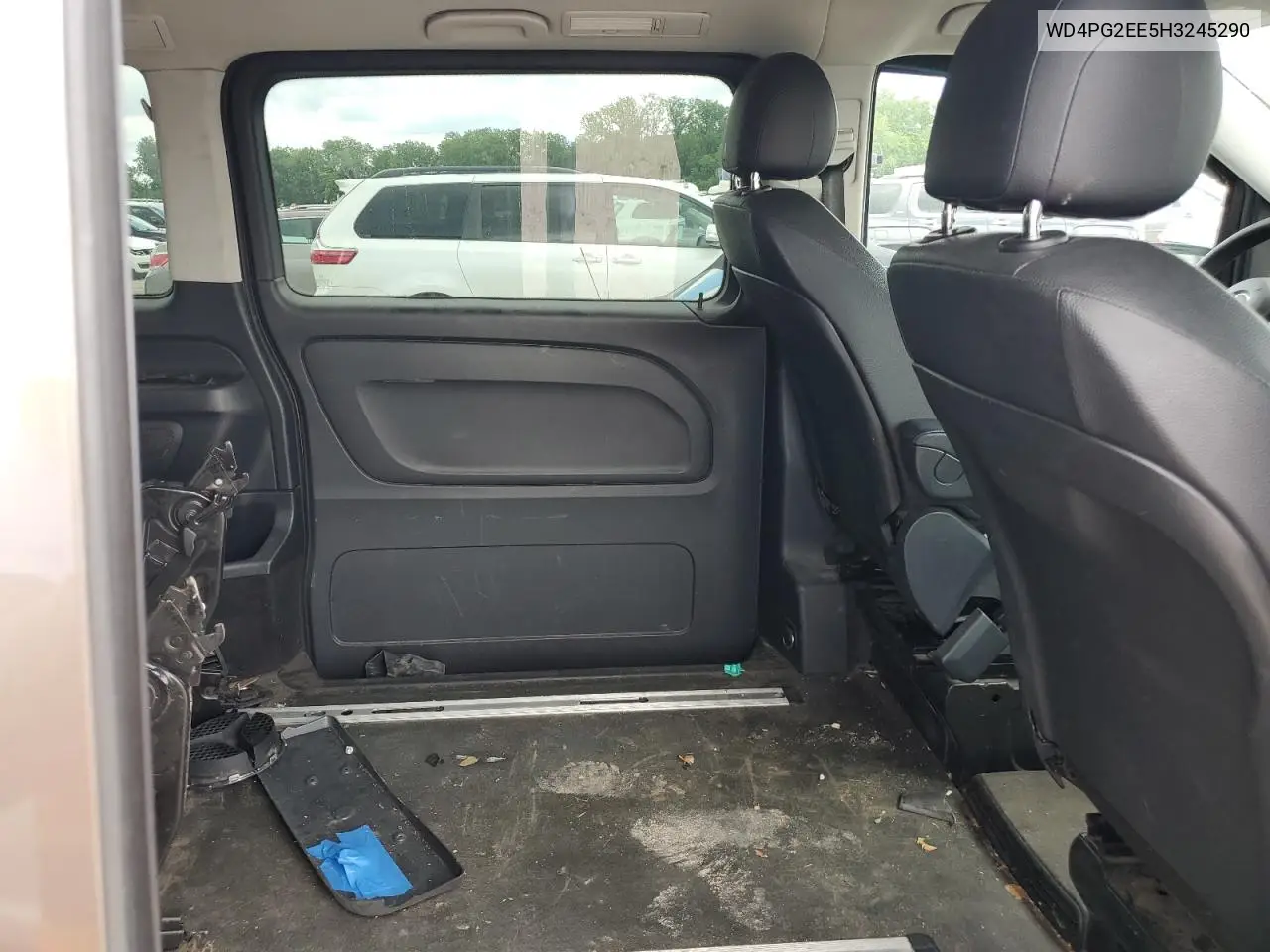 2017 Mercedes-Benz Metris VIN: WD4PG2EE5H3245290 Lot: 58351285