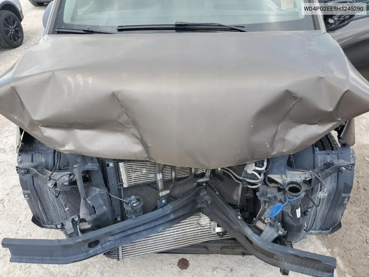 2017 Mercedes-Benz Metris VIN: WD4PG2EE5H3245290 Lot: 58351285