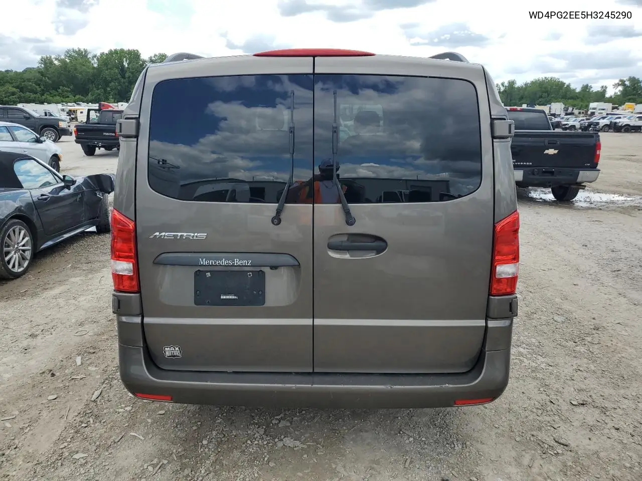 2017 Mercedes-Benz Metris VIN: WD4PG2EE5H3245290 Lot: 58351285