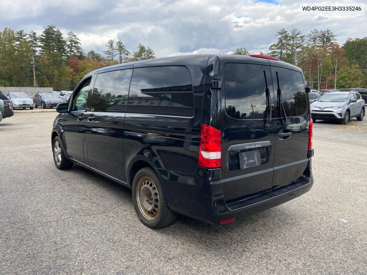 2017 Mercedes-Benz Metris VIN: WD4PG2EE3H3335246 Lot: 82755184