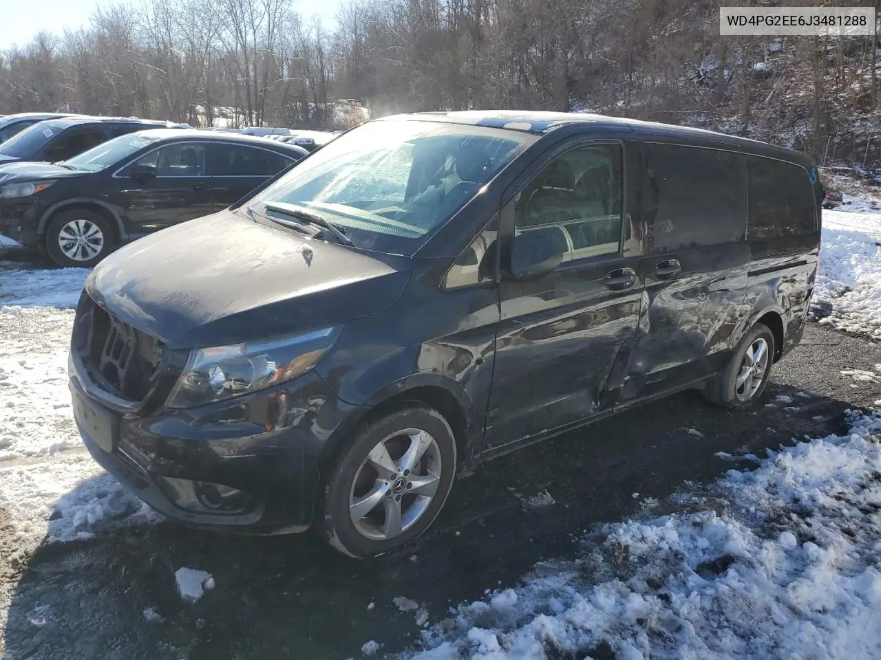2018 Mercedes-Benz Metris VIN: WD4PG2EE6J3481288 Lot: 44712935