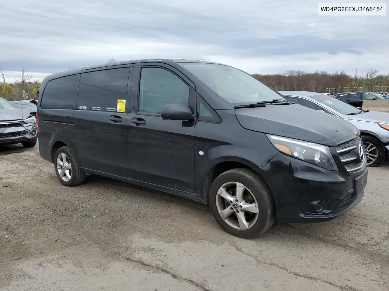 2018 Mercedes-Benz Metris VIN: WD4PG2EEXJ3466454 Lot: 53733815