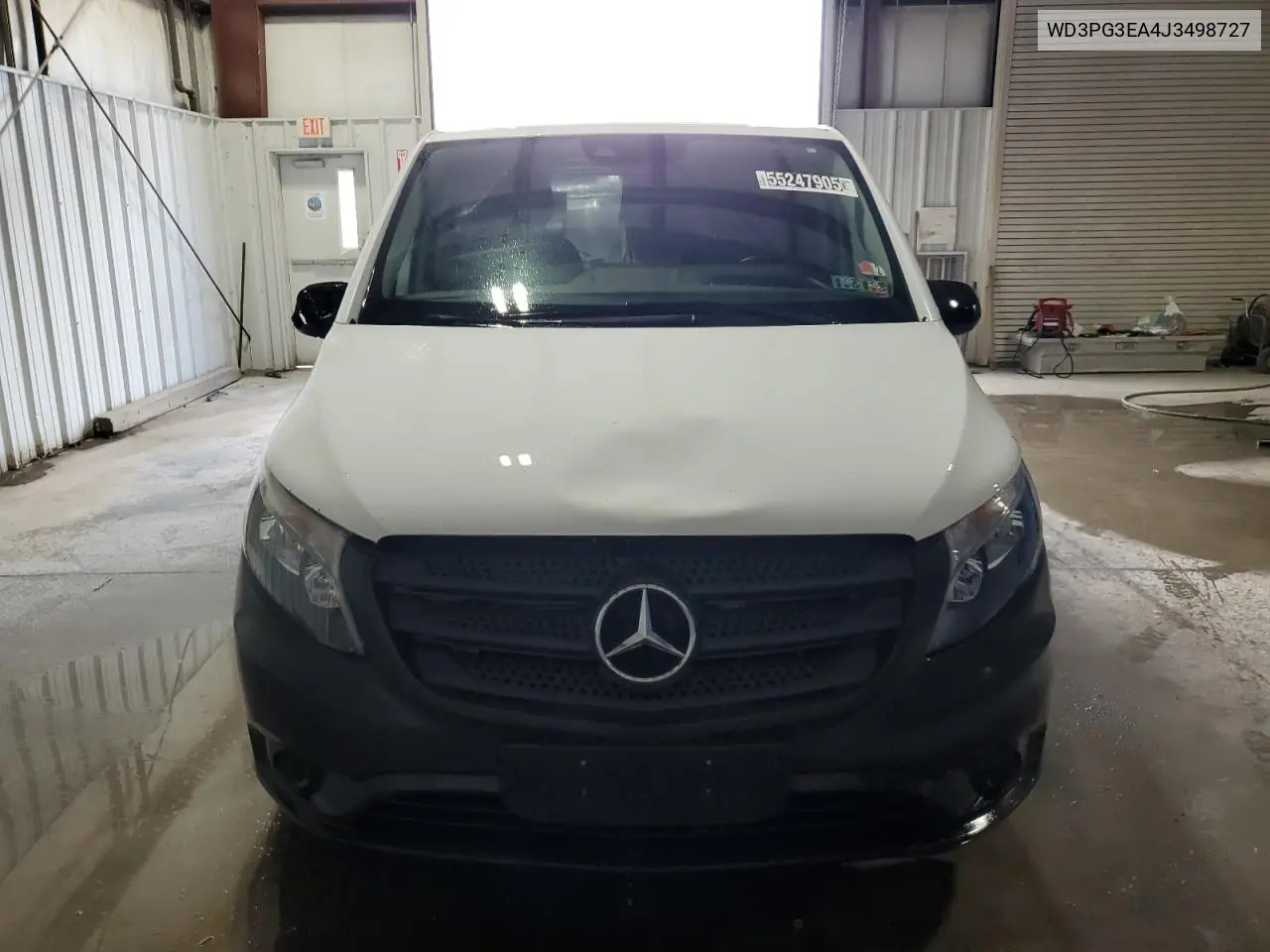 2018 Mercedes-Benz Metris VIN: WD3PG3EA4J3498727 Lot: 55247905