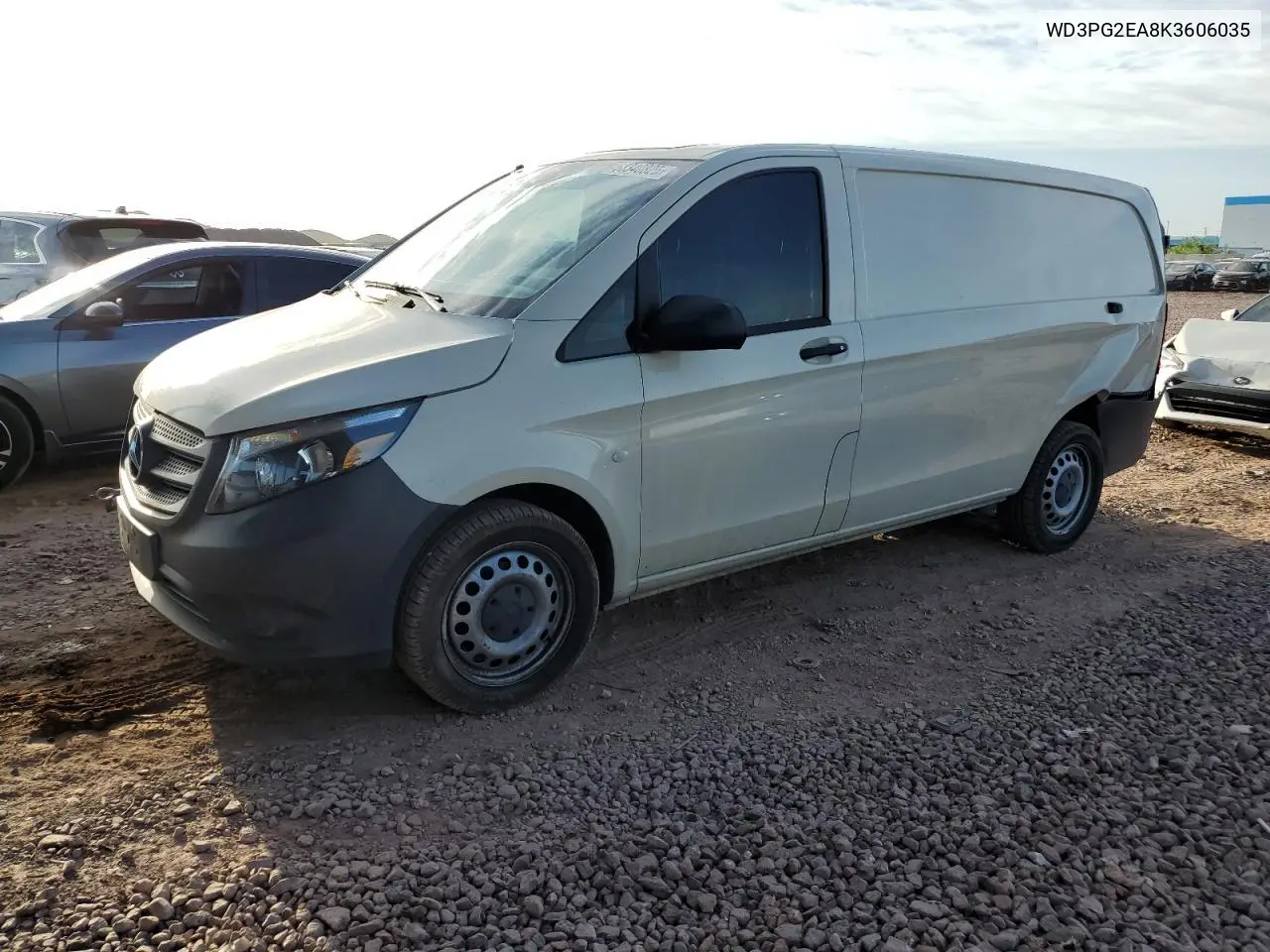 2019 Mercedes-Benz Metris VIN: WD3PG2EA8K3606035 Lot: 53340825