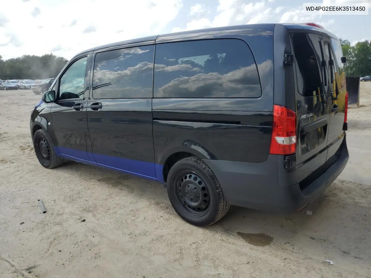 2019 Mercedes-Benz Metris VIN: WD4PG2EE6K3513450 Lot: 65975565