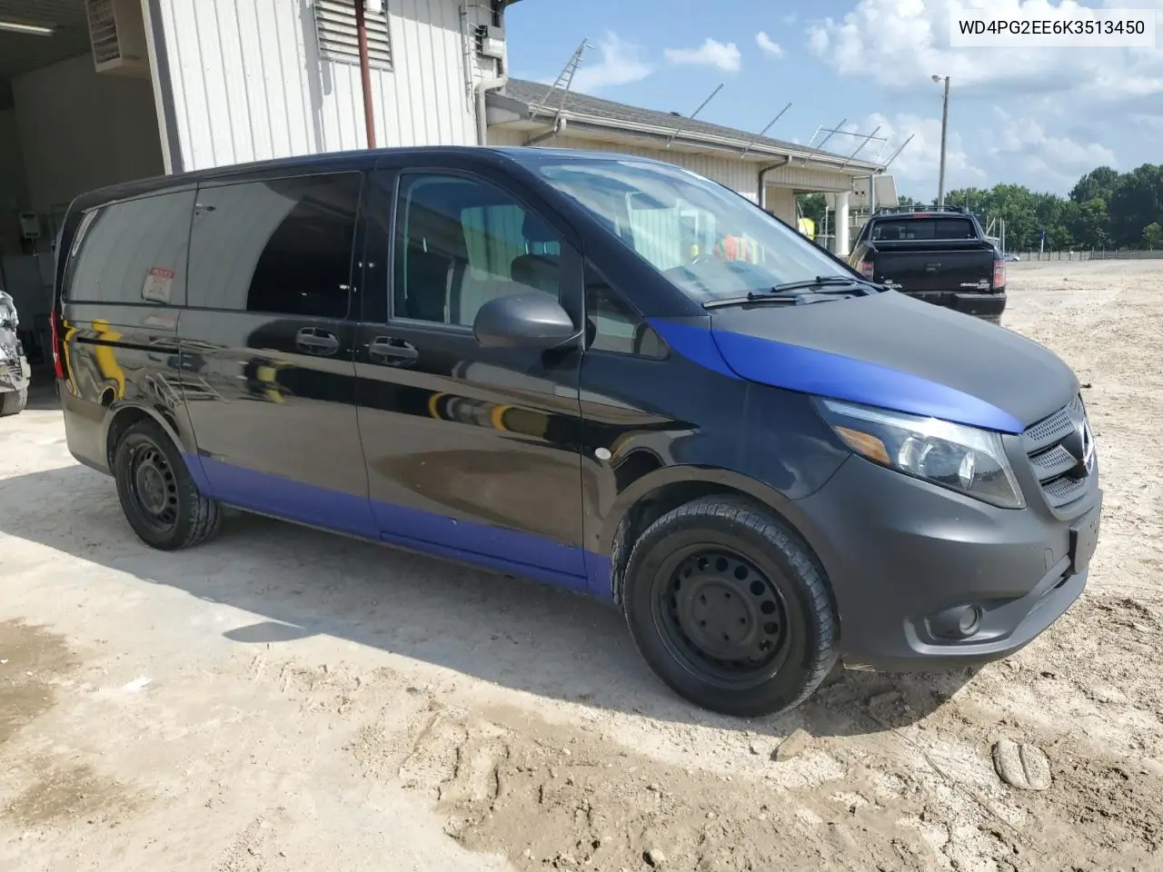 2019 Mercedes-Benz Metris VIN: WD4PG2EE6K3513450 Lot: 65975565