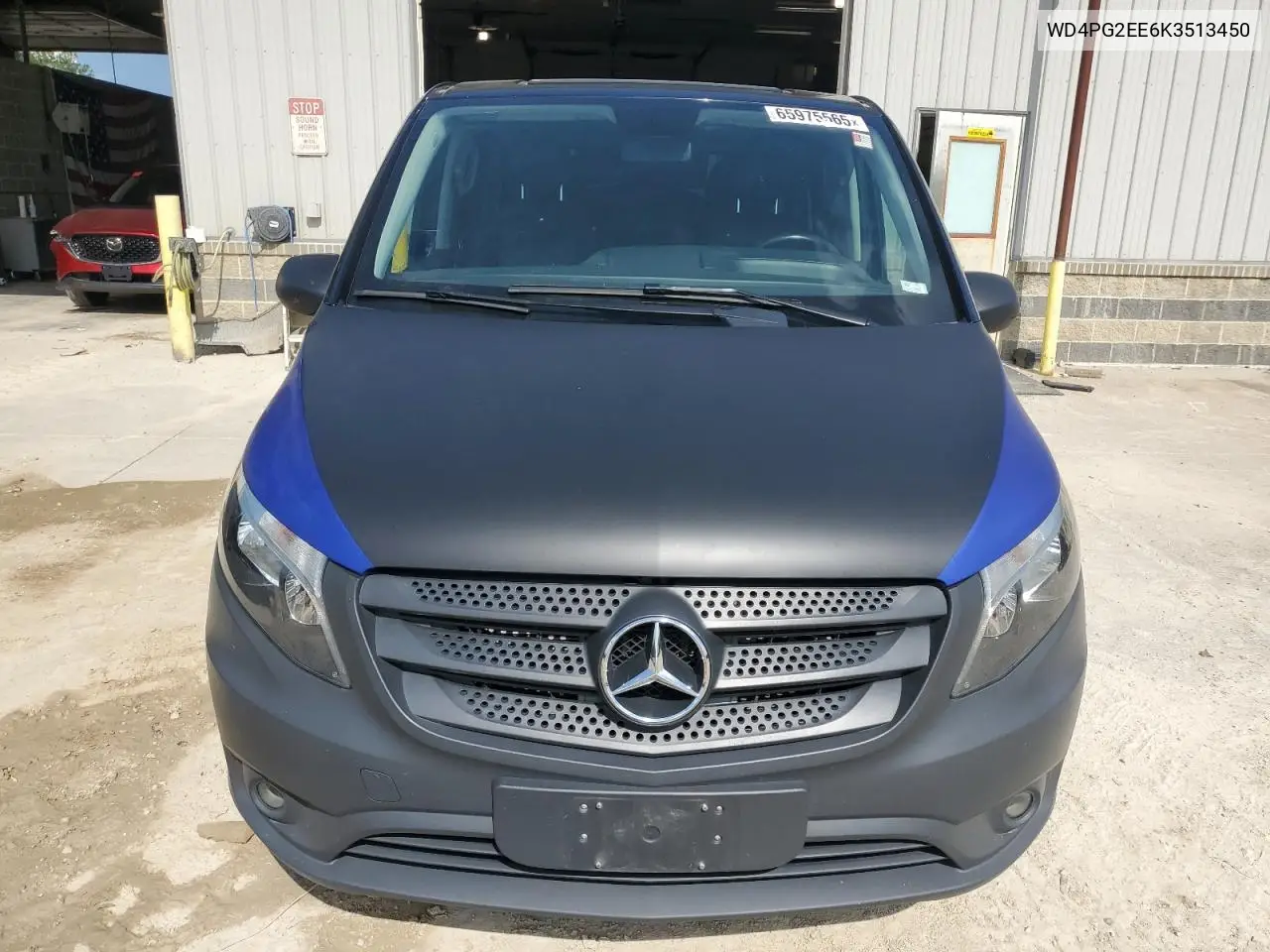 2019 Mercedes-Benz Metris VIN: WD4PG2EE6K3513450 Lot: 65975565
