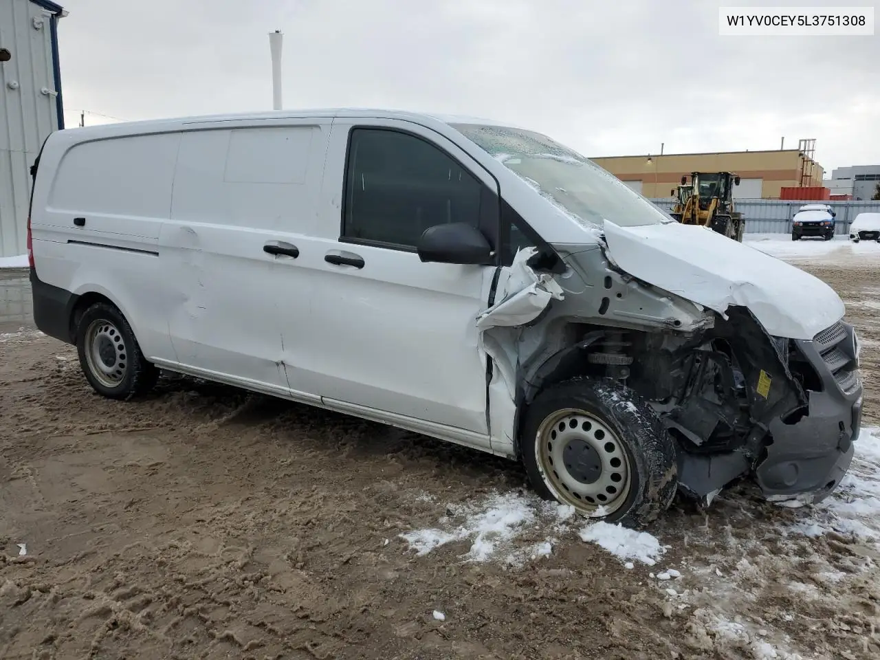 2020 Mercedes-Benz Metris VIN: W1YV0CEY5L3751308 Lot: 44612665