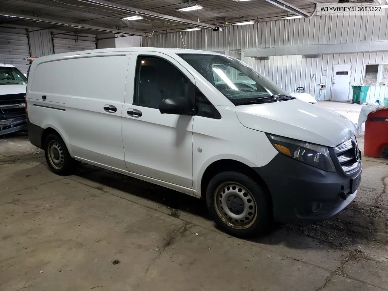 2020 Mercedes-Benz Metris VIN: W1YV0BEY5L3685627 Lot: 58369585