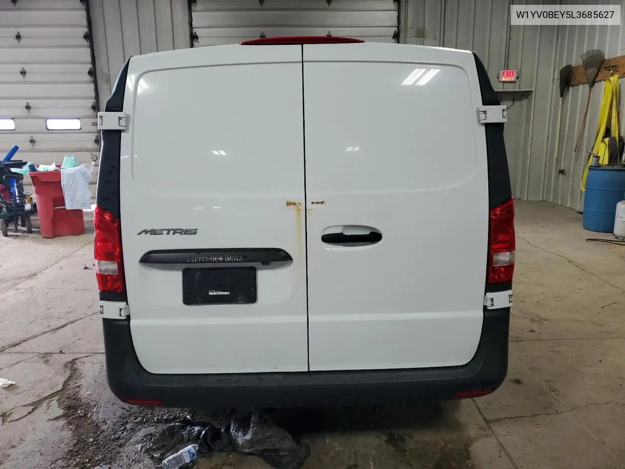 2020 Mercedes-Benz Metris VIN: W1YV0BEY5L3685627 Lot: 58369585